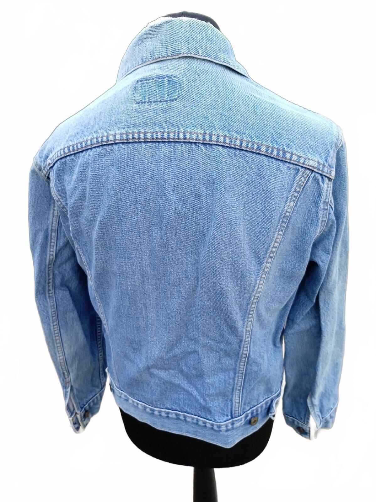 Vintage 90s Levi's 70506 Denim Jacket Size 46 XL Made in Canada Trucker 23"