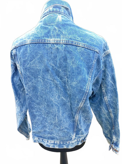 Vintage 80s Levi's 70507 0219 Denim Jacket XL USA Trucker Hand Pockets 25" P2P
