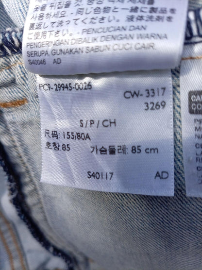Levi's Women's Original Trucker Denim Jacket Small S Light Wash Blue 29945-0026