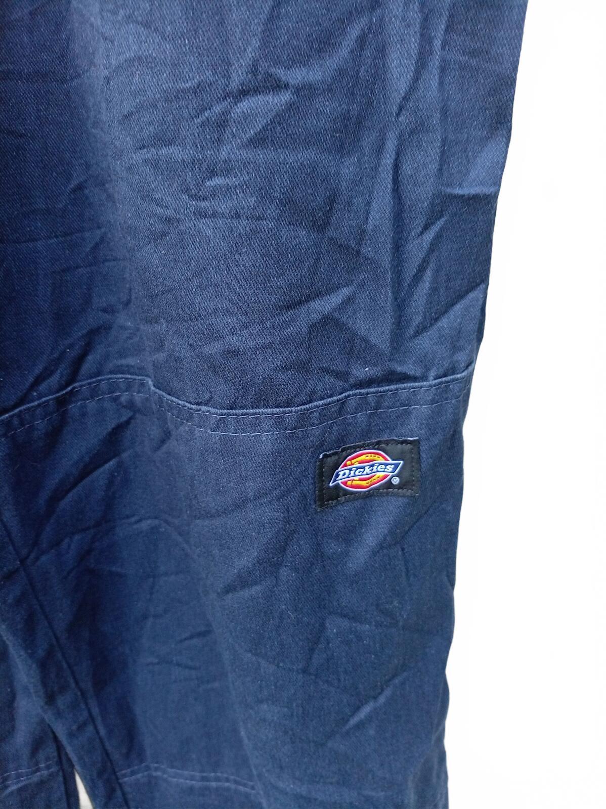 Dickies 85283 Loose Fit Double Knee Work Pants 32x30 Navy Blue Baggy Skater