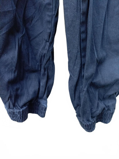 Dickies Cargo Pants 29x27 Black Combat Utility Multi Pocket Cropped Trousers