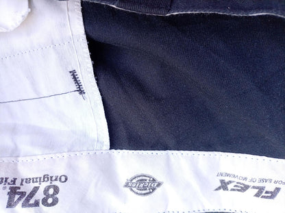 Dickies 874 Original Fit Work Pants 50x32 Black Big & Tall Straight Trousers