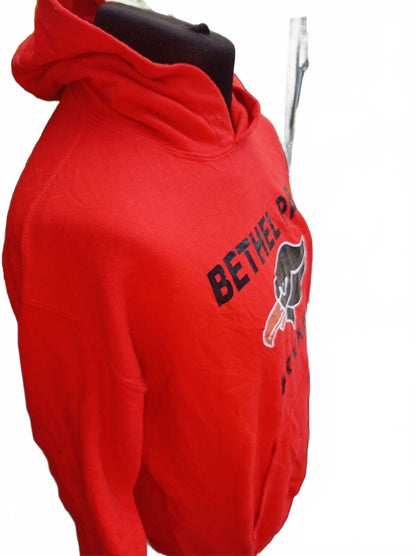 Orange Bethel Park Hockey Hoodie Sweatshirt - Medium
