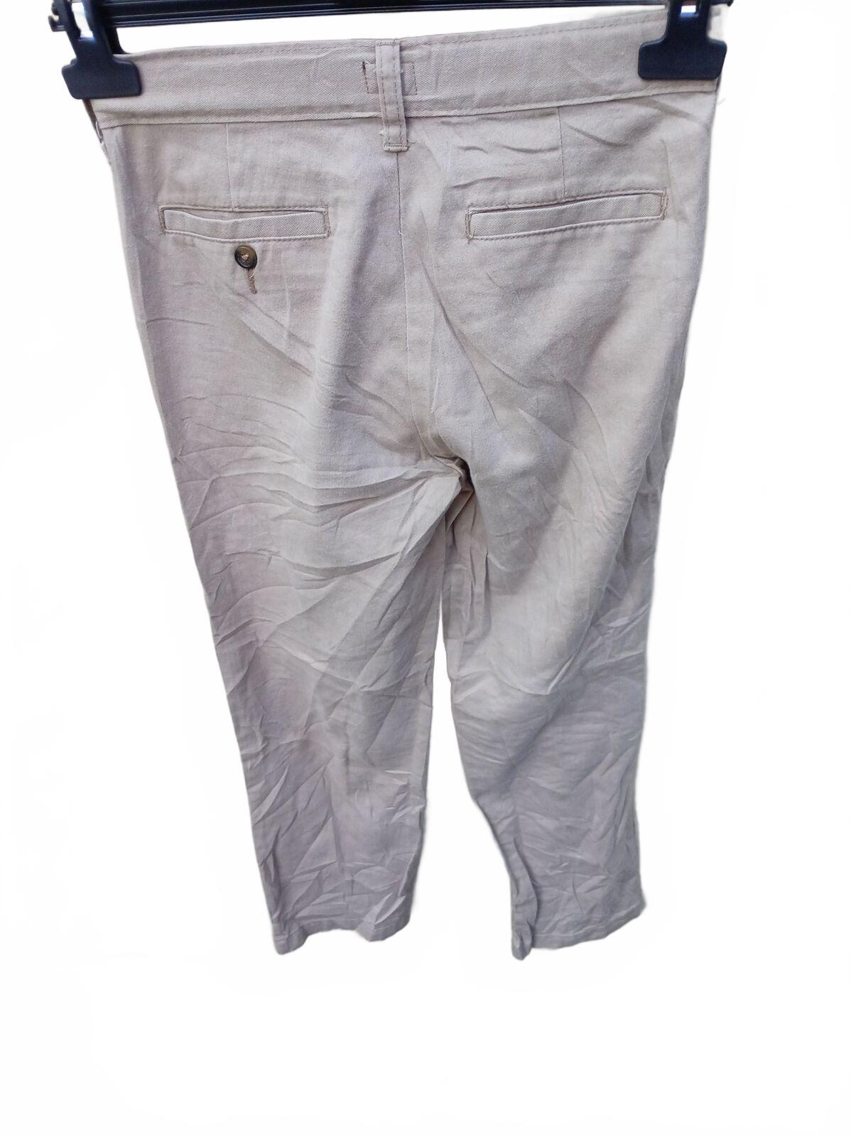 Dickies Boys Size 12 Chino Pants 27x25 Khaki Beige Youth Flat Front Work