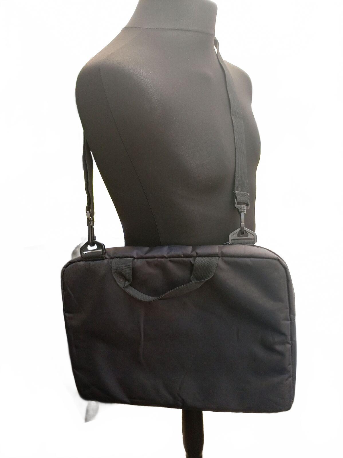 PORT Designs Black Laptop Bag – 16" Carry Case – Shoulder Strap & Handles