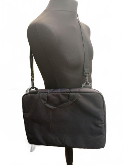 PORT Designs Black Laptop Bag – 16" Carry Case – Shoulder Strap & Handles