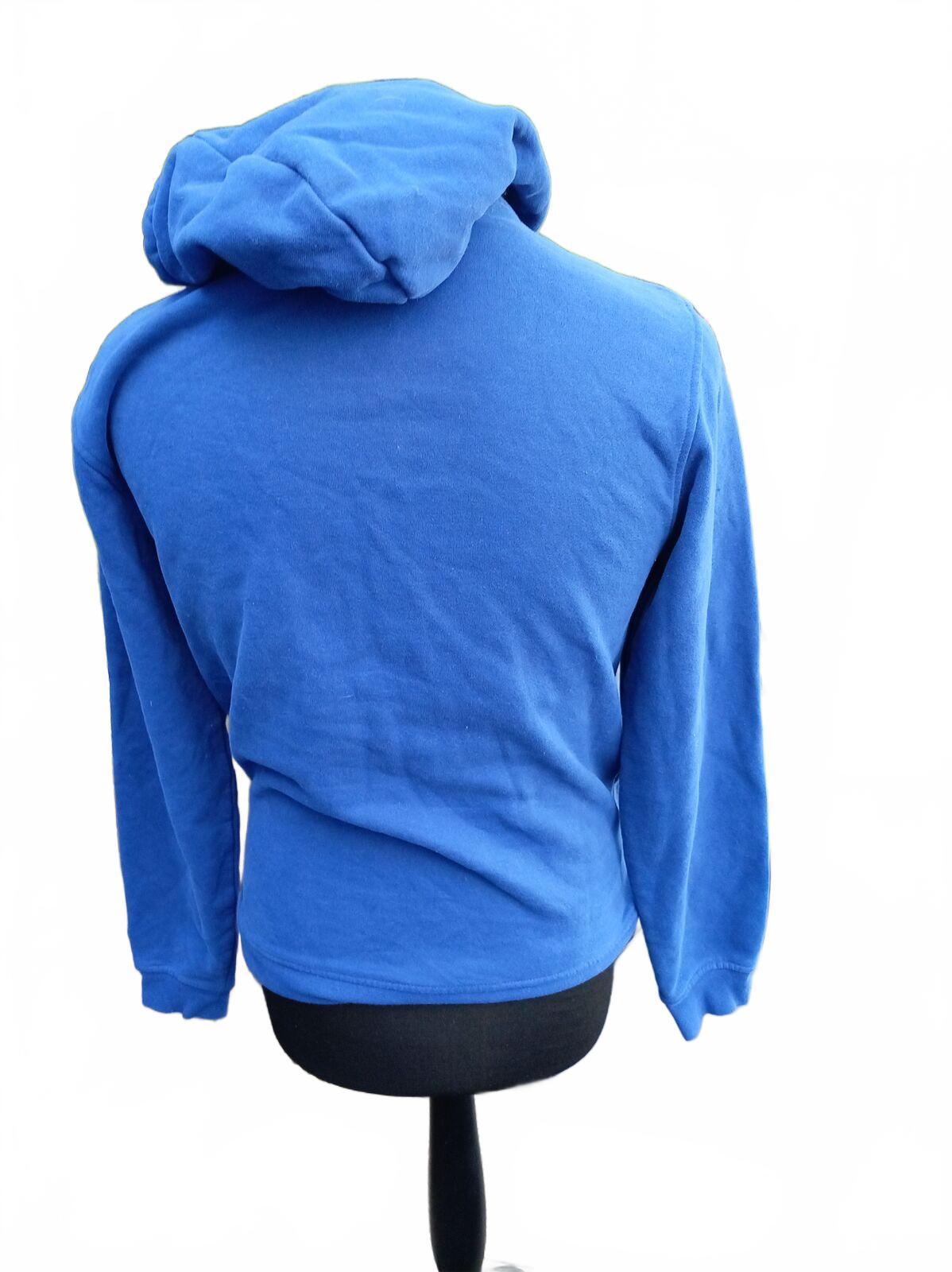 New Era Golden State Warriors Blue Hoodie Sweatshirt - Small
