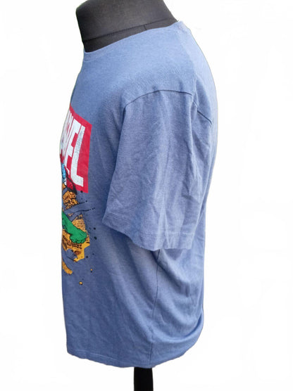 Marvel Avengers Graphic T-Shirt Blue Medium