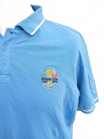 Ryder Cup 2010 Celtic Manor Polo Shirt M&S  Size L Official Merchandise