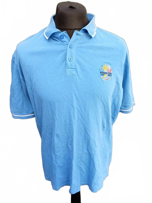Ryder Cup 2010 Celtic Manor Polo Shirt M&S  Size L Official Merchandise