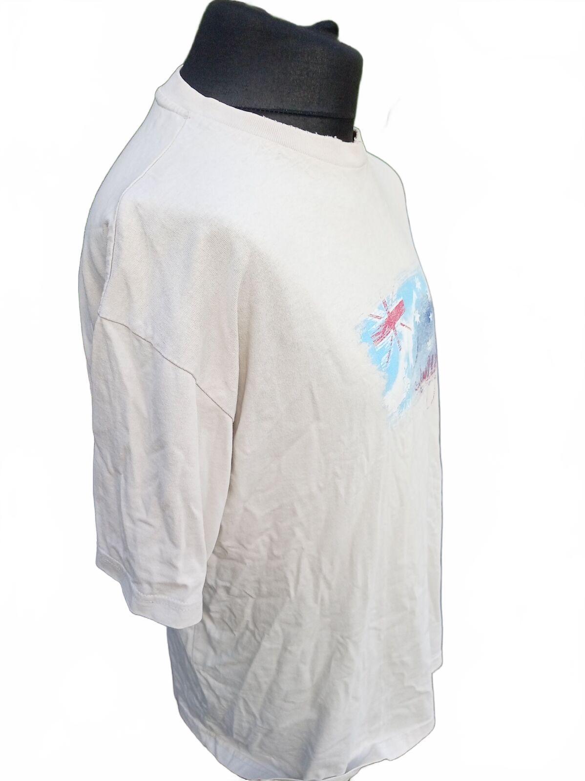 Australia Graphic T‑Shirt – Natural Artist – 100% Cotton – Size XXL – Preloved